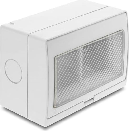 Изображение Delock Easy 45 Surface-mounted Housing IP55 waterproof 4 Port