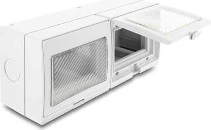 Изображение Delock Easy 45 Surface-mounted Housing IP55 waterproof 6 Port