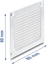 Изображение Delock Fan Grill 80 x 80 mm aluminum – fan dust filter with stainless steel filter mesh