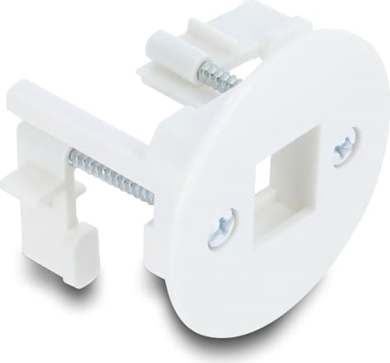 Picture of Delock Keystone Module Holder for wall mounting / desktop mounting white
