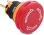 Picture of Delock Mushroom-Head Push Button for Installation 16 mm 2 x solder terminals plastic 32 mm Ø