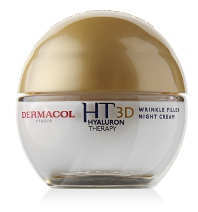 Attēls no Dermacol Hyaluron Therapy 3D Wrinkle Filler Night Cream 50 ml