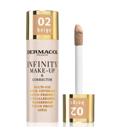 Attēls no Dermacol Infinity Make-Up & Corrector 02 Beige 20 g