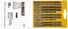 Изображение Dewalt Zestawy brzeszczotów do wyrzynarek 10 sztuk do drewna 2xDT2177, DT2166, DT2165, DT2075 + 1xDT2050, DT2168 - DT2290