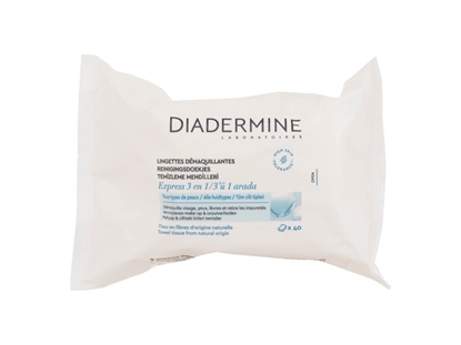 Attēls no Diadermine Express Cleansing Wipes 40pc
