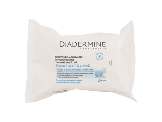 Picture of Diadermine Express Cleansing Wipes 40pc
