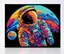 Picture of DIAMOND DOTZ ADULTS FLOCKED NEON ASTRONAUT