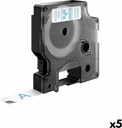Picture of Dymo Tamy do drukarek DymoLM100/LW400Duo12x7m-niebiesko-biay - 45014