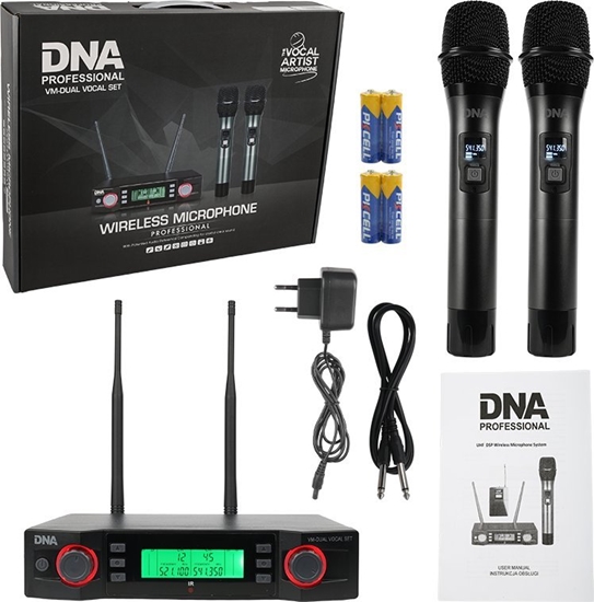 Изображение DNA DNA VM - DUAL VOCAL SET podwójny zestaw do rki