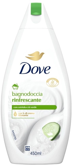 Picture of Dove  DOVE el pod prysznic orzewiajcy Kremowy el pod prysznic Ogórek z Zielon Herbat 450ml