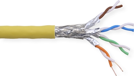 Изображение Draka Holding DRAKA UC2000/UCFUTURE COMPACT22 Cat.8.2 S/FTP H AWG 22 gelb, 500 m