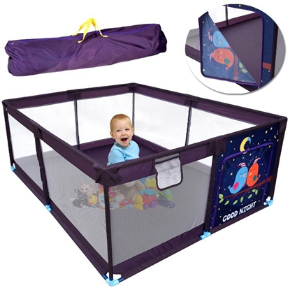 Изображение Duy kojec dla dziecka suchy basen 160x200 cm + torba pokrowiec ZA5712 EDUKAMP