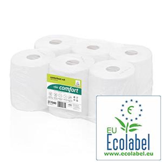Изображение Dvieļi Satino Comfort, 1 slāņa, 300m, izvelkams