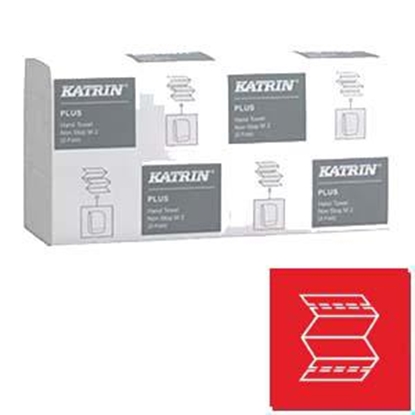 Picture of Dvieļi-salvetes 2 slāņi Plus One Stop M2, 144 Z-salvetes Katrin