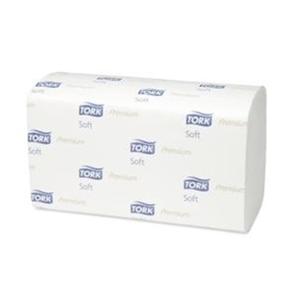 Picture of Dvieļi-salvetes 2 slāņi, Premium ZZ Fold Soft H3 TORK