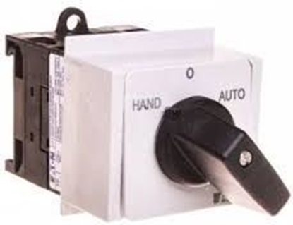 Attēls no Eaton cznik krzywkowy HAND-0-AUTO 2P 20A monta na szynie T0-2-15432/IVS (041229)