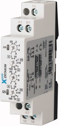 Attēls no Eaton Przekanik czasowy ZRTAK/W 1P 8A 1sek - 100h 24 - 240V AC / DC pulsowanie (110747)
