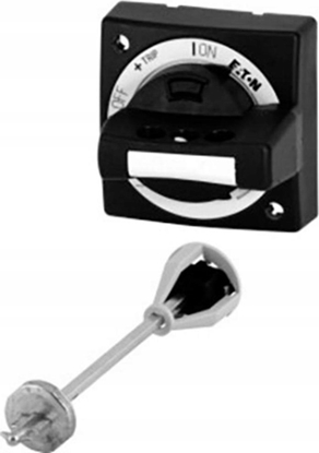 Attēls no Eaton Rkoje drzwiowa IP65 czarna PKZ0-XH-MCC 106136