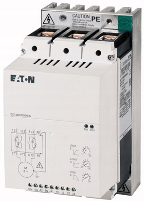 Attēls no Eaton Softstart 3-fazowy 400VAC 81A 45kW/400V Uc=110/230V AC DS7-342SX081N0-N 134937