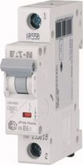 Picture of Eaton Wycznik nadprdowy 1P C 6A 6kA AC PL6-C6/1 286530