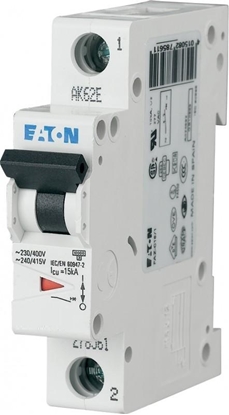 Picture of Eaton Wycznik nadprdowy FAZ-B13/1 1P B 13A 15kA AC 278533