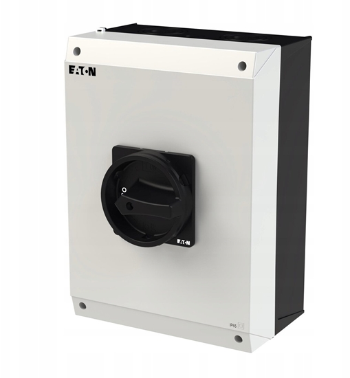 Picture of Eaton Wycznik ZA-WY, 3 biegi + N, 80A, w obudowie IP65, pokrto czarne z blokad na kódk P3-80/I5/SVB-SW/N EP-400989