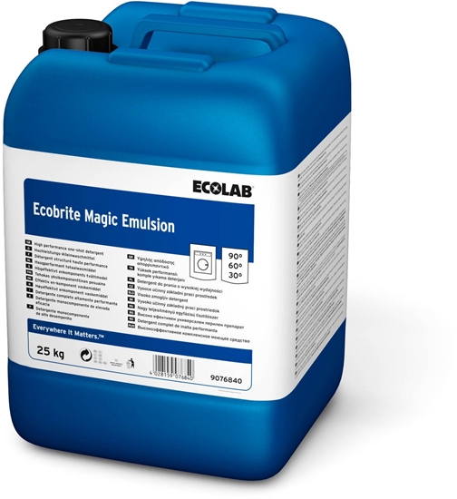 Picture of ECOLAB Ecobrite Magic Emulsion  alkaliczny detergent do prania (emulsja) - 25 kg