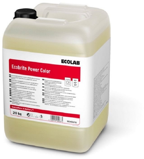 Picture of Ecolab ECOLAB Ecobrite* Power Color  detergent pynny do prania kolorów - 20 kg