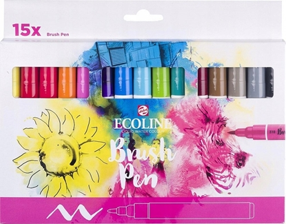 Picture of EcoLine Ecoline Brush Pen set | 15 colours