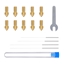 Picture of ELEGOO Neptune 4 / 4 Pro Brass Nozzle Set (0.2 mm 