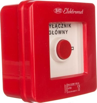 Attēls no Elektromet Wycznik alarmowy 4Z 12A /Wycznik gówny/ IP55 WG-5s (921429)
