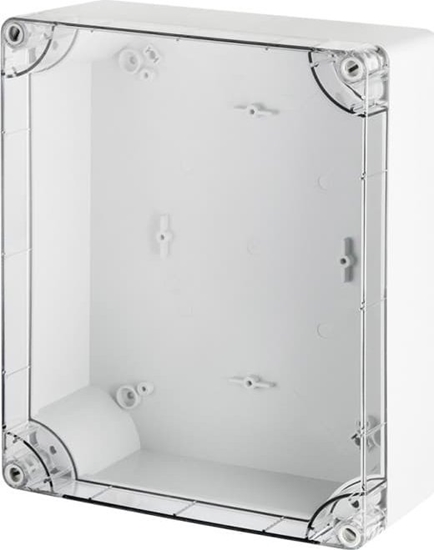 Picture of Elektro-Plast INDUSTRIAL Puszka hermetyczna n/t 340x270x106mm IP65 szara, pokrywa transparentna 2725-01