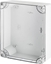 Attēls no Elektro-Plast INDUSTRIAL Puszka hermetyczna n/t 340x270x106mm IP65 szara, pokrywa transparentna 2725-01