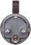 Изображение Elektro-Plast Wtyczka prosta gumowa z uchwytem b/u 16A 2P IP44 FWG czarna (51.224)
