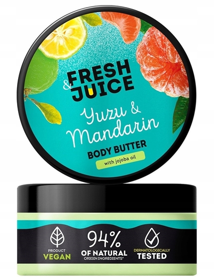 Изображение Elfa Pharm FRESH JUICE Maso do ciaa Yuzu (cytrus) i Mandarynka 200 ml