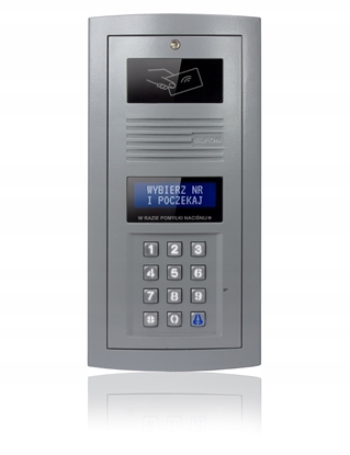 Picture of Elfon OP-255R P Optima ELFON Panel z czytnikiem RFID, popiel