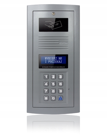 Picture of Elfon OP-255R P Optima ELFON Panel z czytnikiem RFID, popiel