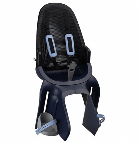 Picture of Elibas Fotelik dziecicy QIBBEL AIR MIK denim blue, mocowanie na baganik z systemem MIK HD, udwig 22kg