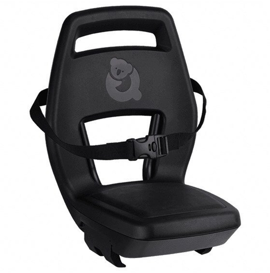 Picture of Elibas Fotelik dziecicy QIBBEL JUNIOR 6+ Midnight Black black/black, mocowanie na baganik, udwig 35kg