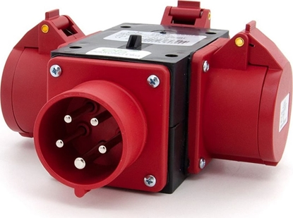 Picture of ELS Elektrotechnika Rozganik potrójny siowy przenony IP44 16A 5P 400V P030W