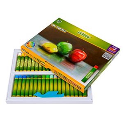 Picture of Eļļas pasteļkrītiņi 36 krāsas, Cricco