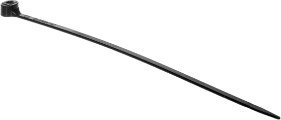 Picture of EM Group Opaska kablowa 100 x 2,5 czarna UV 2-LOCK zby stalowe (BMTN1025)