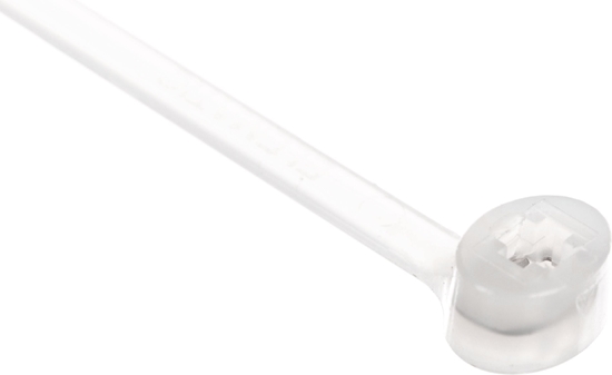 Picture of EM Group Opaska kablowa 100x2,5 biaa 2-LOCK zby stalowe 100szt. (BMTB1025)