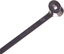 Attēls no EM Group Opaska kablowa 360x4,5 czarna UV 2-LOCK zby stalowe 100szt. (BMTN3749)