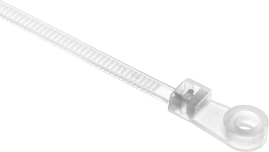 Picture of EM Group Opaska kablowa z oczkiem 200x7,5mm, F=6mm 100szt. (BMHB52200HE)