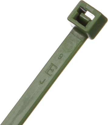 Attēls no EM Group Opaska kablowa zielona 290x4,5mm 100szt. (BMGR3048)