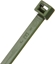 Изображение EM Group Opaska kablowa zielona 290x4,5mm 100szt. (BMGR3048)