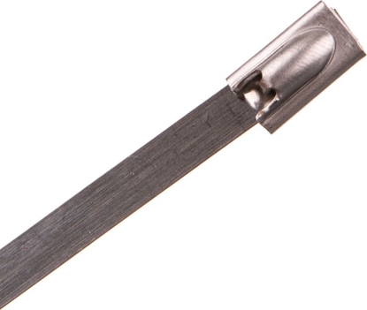 Attēls no EM Group Opaska stalowa 127x4,6mm 6701 100szt. (BMSTL1346)