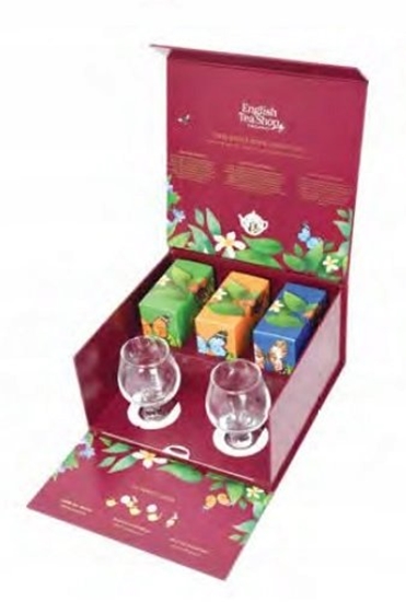 Picture of English Tea Shop Zestaw herbat dla konesera z kieliszkami