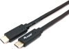 Picture of Equip 128348 USB kabelis USB 3.2 Gen 1 (3.1 Gen 1) 0,5 m USB C Melns